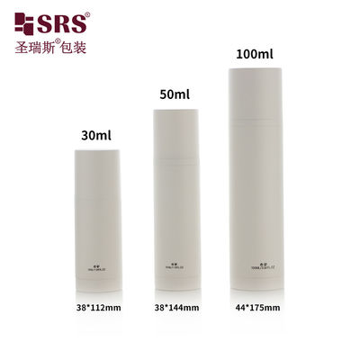 kopen Leeg Vrieswit Vervangbare Lotion Fles Vervangende luchtloze pompfles 100 ml online manufacture