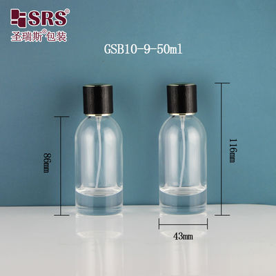 kopen Boston Shape Transparent Parfum Geur Leeg 50 ml Glas Spray Fles online manufacture
