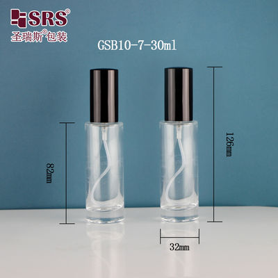 kopen Vierkante Elegante Dispenser Fijne Mist Luxe Handsanitizer Container 15 ml 30 ml Glas Spray Fles online manufacture