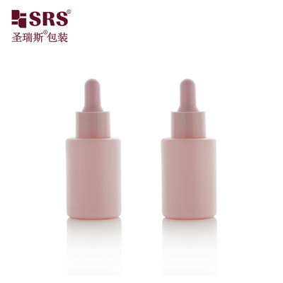 kopen Schattige ronde glazen flessen Parfum essentiële olie Roze dropper fles 30 ml online manufacture
