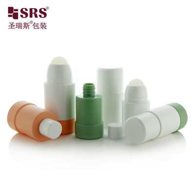 kopen 50 ml 75 ml lege cosmetische PP PCR vervangbare hervulbare gel rolbal deodorantfles online manufacture