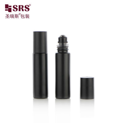 kopen Ronde dikke wand aanpassing elegante parfum massage stalen bal rol op glazen fles 10 ml online manufacture