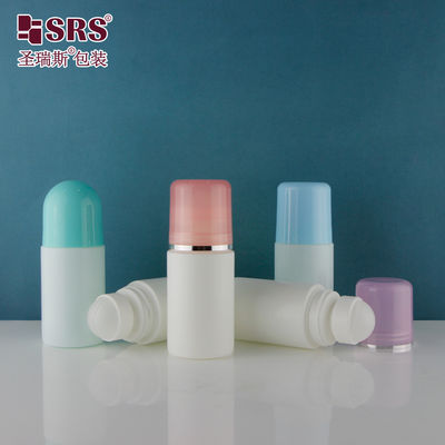kopen 2 oz Ronde Matte PP PCR Antitranspirant Gel Plastic Roll On Customization Deodorant Rolffles online manufacture