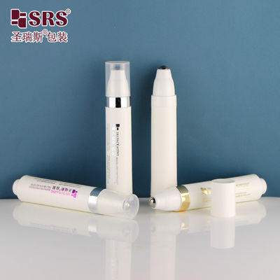 kopen 10 ml PP PCR Recycled Material Plastic Customization Press Style Airless Massage Oogserum 1/3 oz Roll On Flasken online manufacture