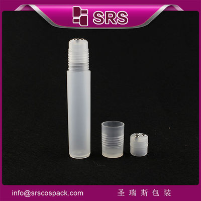 kopen SRS warm verkoop 12 ml plastic rolbalfles met drie metalen ballen voor gezichtsmassage online manufacture