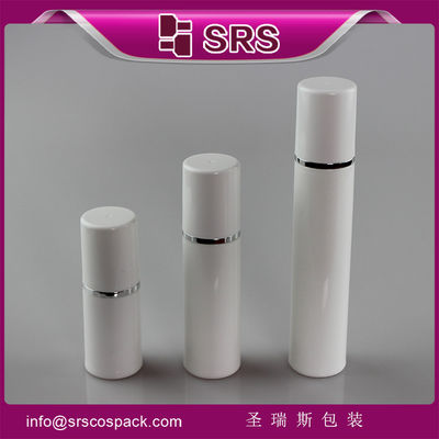 kopen SRS gemaakt in China groothandel cilindersvorm PP materiaal 15ml 30ml 50ml luchtloze pompfles online manufacture