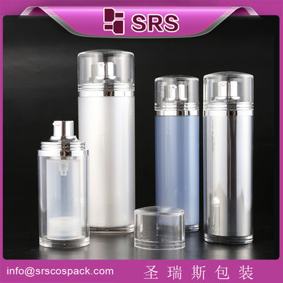 kopen SRS 30 ml 50 ml 100 ml ovale vorm Cosmetische verpakking voor fundering pomp luchtloze fles online manufacture