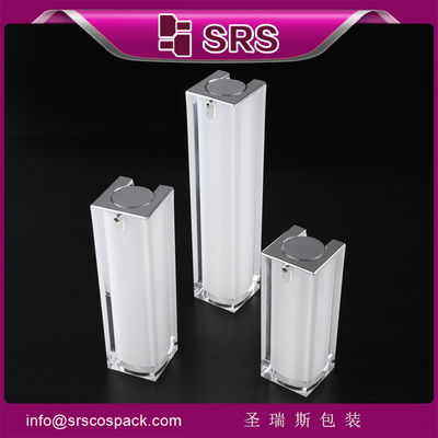 kopen SRS Airless Pump Cosmetic bevat 15 ml 30 ml 50 ml Luxe Acryl Verpakking voor persoonlijke verzorging online manufacture