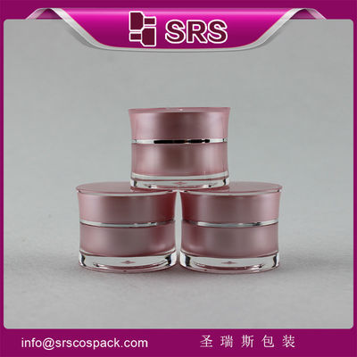 kopen SRS voorraadproduct plastic 5g kleine acrylmonsterpot voor nagellak met schroefdeksel online manufacture