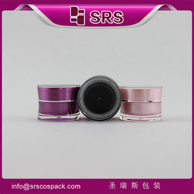kopen roze en zwarte J092 10 g plastic pot voor cosmetica online manufacture