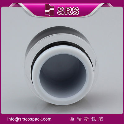 kopen China leveren ronde vorm zwart J021 5g cosmetische monster pot online manufacture