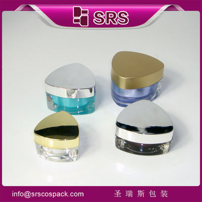kopen driehoekige vorm nieuwe stijl J080 10ml 15ml 30ml 50ml heldere plastic pot online manufacture