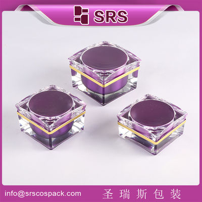 kopen Shengruisi verpakking J052-15ml 30ml 50ml vierkante acryl crème pot online manufacture