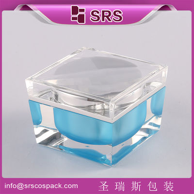 kopen Shengruisi verpakking J055-30G 50G 100G vierkante acrylcrème pot online manufacture