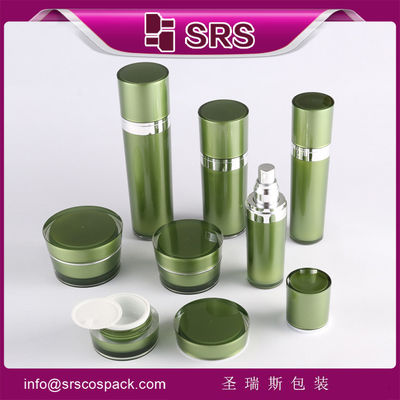 kopen SRS China cosmetische verpakkingsset groothandel platic lege room pot en acryl fles online manufacture