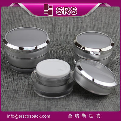 kopen Acryl cosmetische container 5g 10g 15g 30g 50g crème pot online manufacture