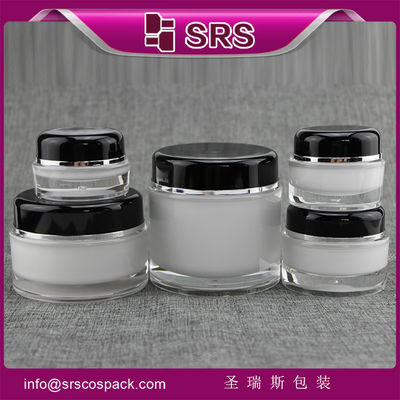 kopen verschillende grootte cosmetische acryl J020 plastic pot online manufacture