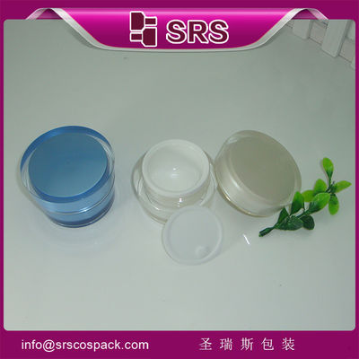 kopen 5 ml, 10 ml, 15 ml, 30 ml, 50 ml, acrylische, elegante, cosmetische potten online manufacture