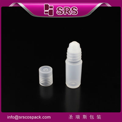 kopen 3 ml mini plastic rol op fles voor parfum, vervaardiging van lege plastic flessen online manufacture