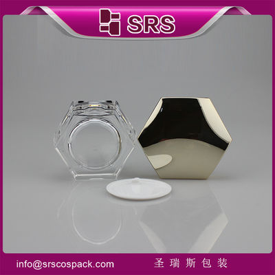 kopen J601 plastic acrylpot met hoge kwaliteit,hexagonale pot online manufacture
