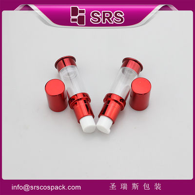 kopen A0214 rood gemetalliseerde kleine luchtloze pompfles voor serum online manufacture