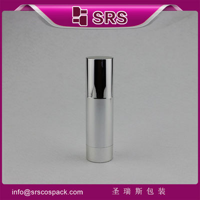 kopen A022 zilveren aluminium luchtloze fles leeg uit China fabriek online manufacture