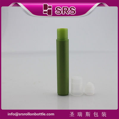 kopen groene kleur 15 ml plastic rol op fles voor huidverzorgingsvloeistof online manufacture