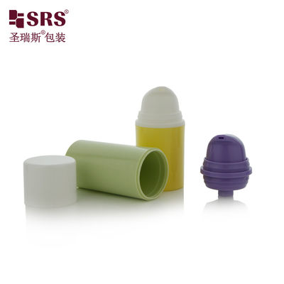 kopen Injectie Kleurrijke aangepaste plastic cosmetica Serum vacuümpomp PP luchtloze fles online manufacture