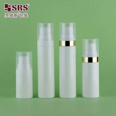 kopen 30 ml 50 ml Luxe Elegante PCR PP milieuvriendelijk materiaal Tandpasta Flessen Luchtloze pomp Fles 15 ml online manufacture