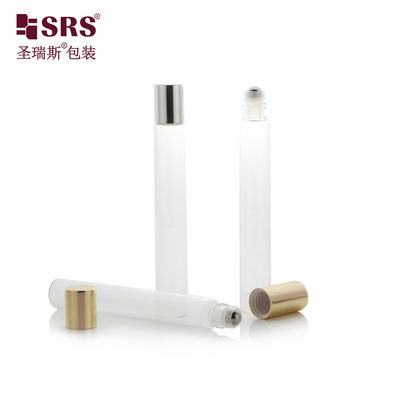 kopen 12 ml mat witte rol op fles met metalen bal en aluminium dop, verpakking van lichaamslotion online manufacture