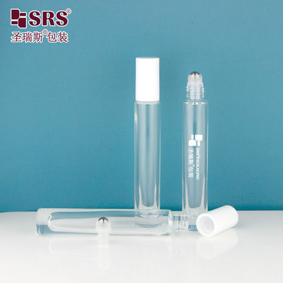 kopen GB1-10ML Luxe High End Dikke Fles Transparante Aangepaste Kleur Beschikbaar Glas Roller Ball Parfum Fles Geen lek online manufacture