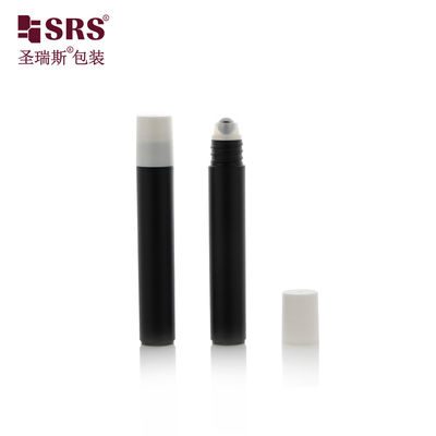 kopen RPP-8ml Zwarte gefrostte injectiefles op maat voor massage ooggel Plastic injectie applicator verpakking online manufacture