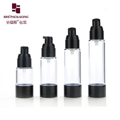 kopen Klassieke cosmetische verpakking 15ml 30ml 40ml 50ml 80ml 100ml 120ml AS plastic luchtloze pompflessen online manufacture