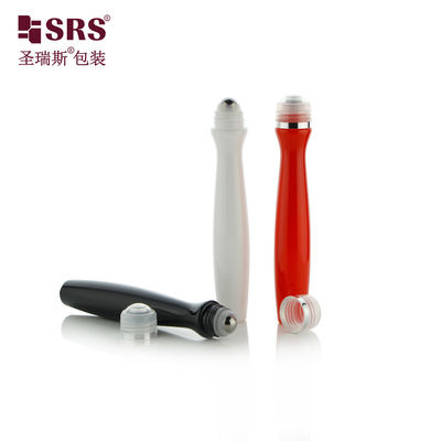 kopen SRS8447-15ML Leeg Aangepast Kleur Plastic Roller Steel Ball Voor Oog Gel Radialen Vorm Uniek Ontwerp PETG Materiaal Applicator online manufacture