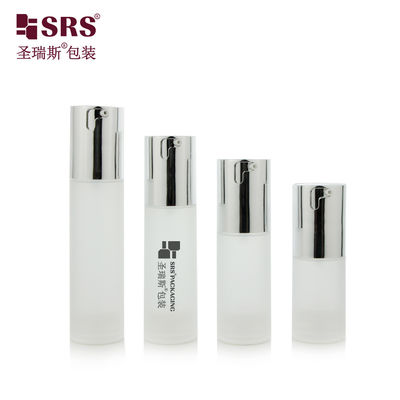 kopen TA023 20ml 30ml 40ml 50ml Glanzend Mat In Mould Injectief Helder Bevroren PP PCR Airless Flasje Voor Foundation Cosmetic Packaging online manufacture