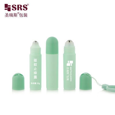 kopen RPPF 20 ml Injecteren Aanpassen Kleur Matte Frosted Dome Cap Met Lanyard Ronde Single Wall Fles Roll On online manufacture