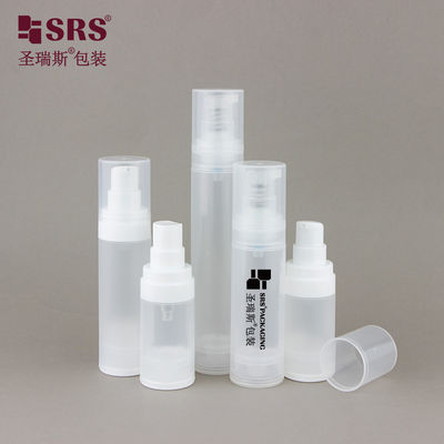 kopen A0216 15 ml 30 ml 50 ml Glanzend Mat In Mould PP PCR Plastic Airless Flasje Met Lotion Spray Pump online manufacture