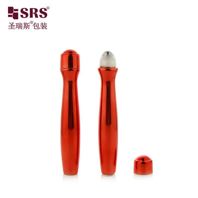 kopen SRS8447-15ML Glanzende metalen PETG-rol op flessen voor ooggel met therapeutische massagefunctie in cosmetische verpakkingen online manufacture