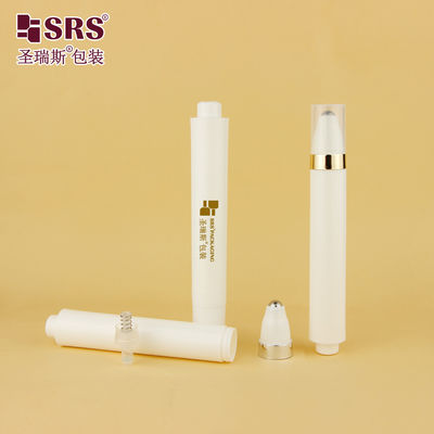 kopen AY 15ML Injectie Witte Glanzende Matte Afwerking Ronde Pen Vorm Airless Roll On Fles Voor Oogcrème Container online manufacture