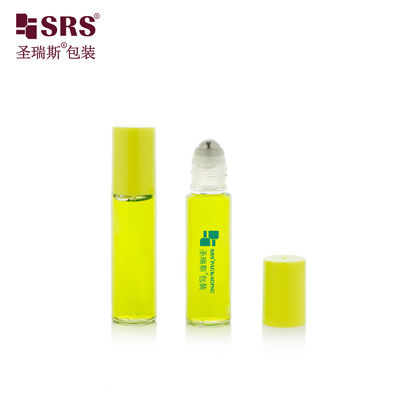 kopen PET-10ML Plastic PET Transparante Glanzende Oppervlakte Roll-On Fles Applicator Container Verpakking Met Stalen Bal Massage online manufacture