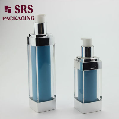 kopen Shengruisi verpakking L052-30ml 50ml 80ml 120ml acryl vierkant cosmetische lotion fles online manufacture