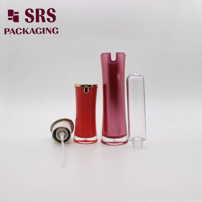 kopen SRS China Leverancier luxe lege zwarte huidverzorgingsproducten container acryl lotion fles online manufacture