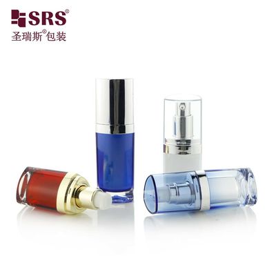 kopen L080 Shengruisi Aangepaste Kleur Driehoek 15ml 30ml 50ml Plastic Acryl Lotion Huidverzorging Verpakking online manufacture