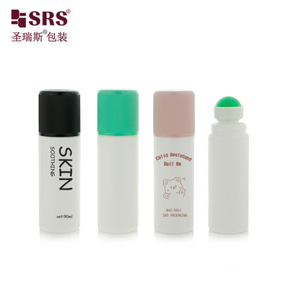 kopen RPPD1-90ML New Color Plastic PP PCR Roll On Deodorant Gel Bottles With Child Proof Cap online manufacture