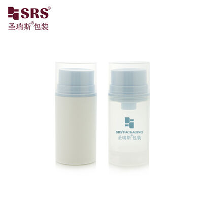 kopen PA608 Cute Fat Round PP PCR Recycled Material Airless Pump Lotion Flasje Huidverzorgingsgel Flasjes online manufacture