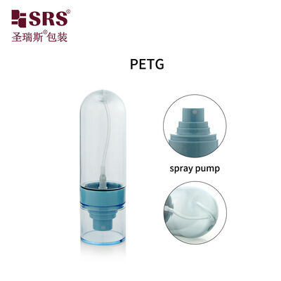 kopen PETG02 30ml 50ml 60ml 80ml 100ml Lege Op Maat Gemaakte Semi-transparante Gekleurde Blauwe PETG Spray Pomp Fles Voor Huidverzorging Toner online manufacture