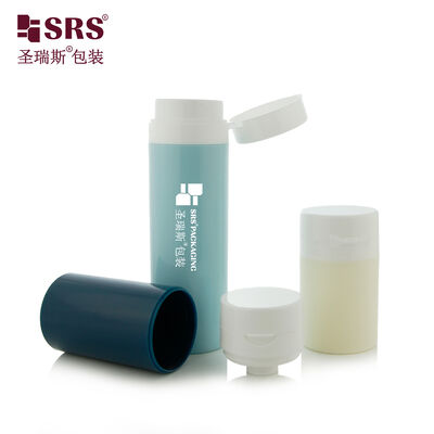kopen PA607 Maatwerk Kleur Plastic Airless Pompfles Met Flip-dop Voor Cosmetische Gel online manufacture