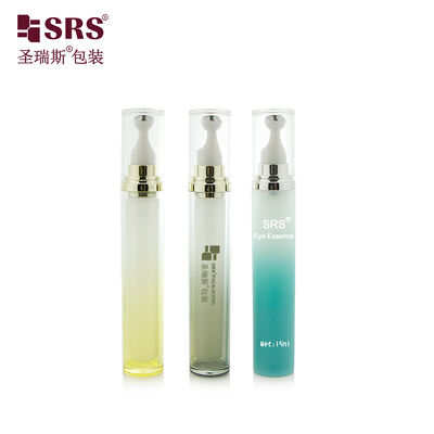 kopen LR002 15ML 20ML Luxe High End Plastic Acrylic Massage Gel Fles Roller Ball Applicator online manufacture