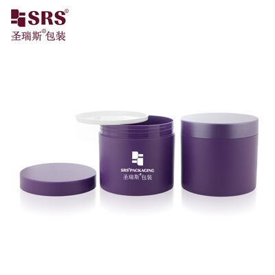Kopen SRSQ 400g Grote capaciteit lege Plastic Cream Jar Cosmetic Container Verpakking online manufacture