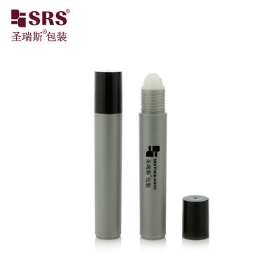 Kopen 15 ml Custom Printed PP Plastic Roller Bottle Hollow Roll On Container voor parfum essentiële olie cosmetische merkproductie online manufacture